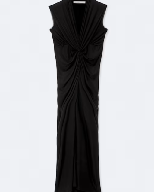 Dariya Draped Jersey Maxi Dress