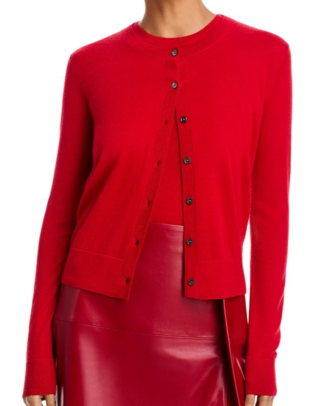 Fitted Cashmere Cardigan