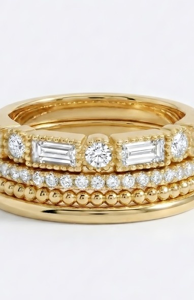 Vintage Maximalist Ring Stack
