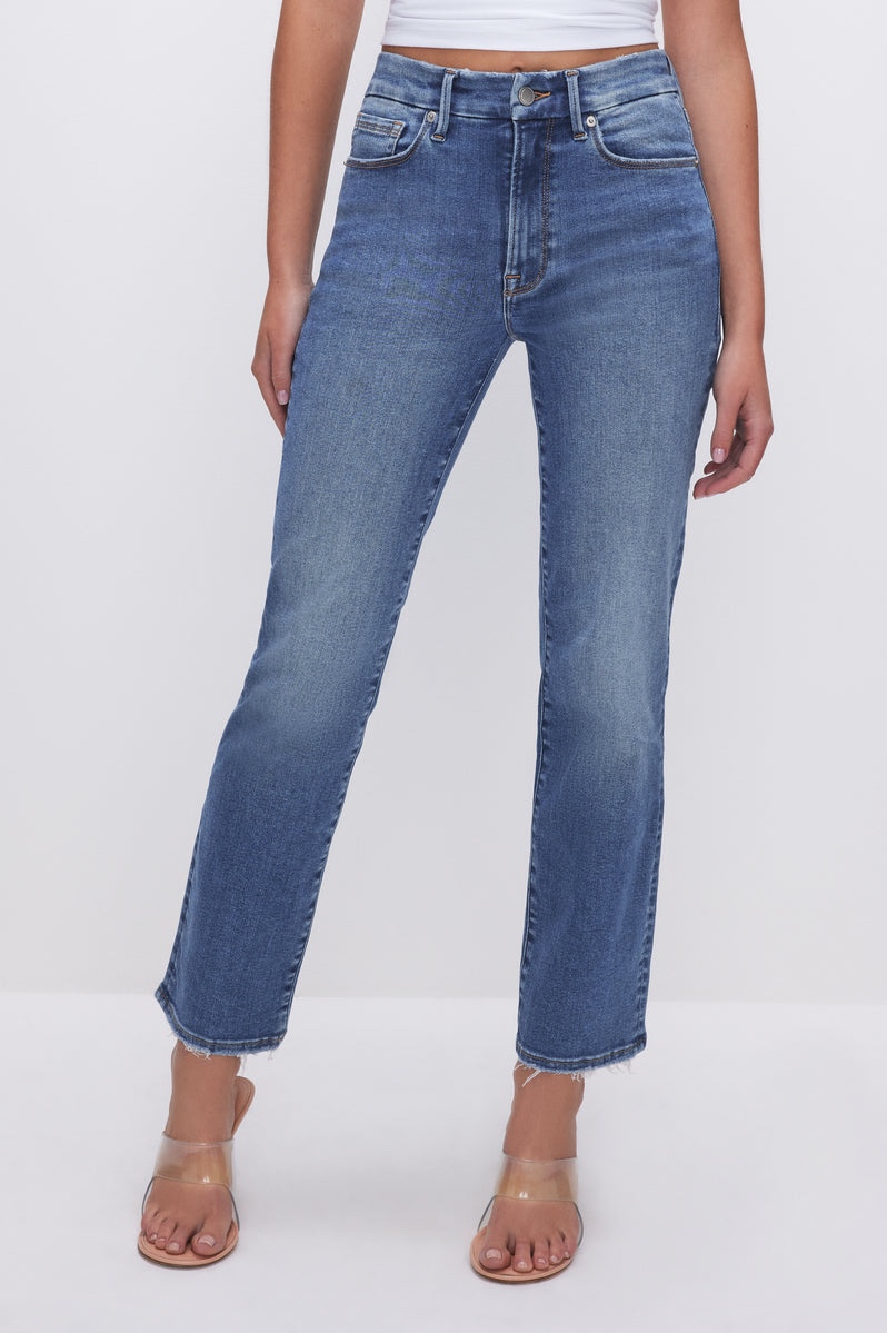 Always Fits Good Less Than Straight Jeans