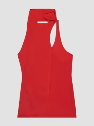 Asymmetric Twist Tank Top