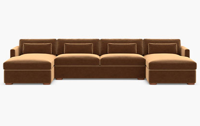 Cyrus · 3-Piece 4-Seat U-Chaise Sectional