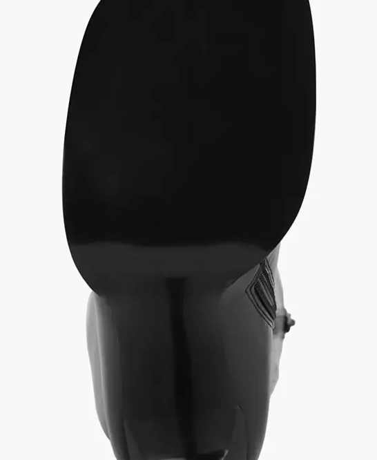Women's Fanning Lace-Up Knee-High Square-Toe Dress Boots