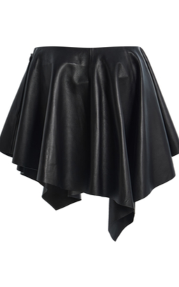 Benita Leather Mini Skirt
