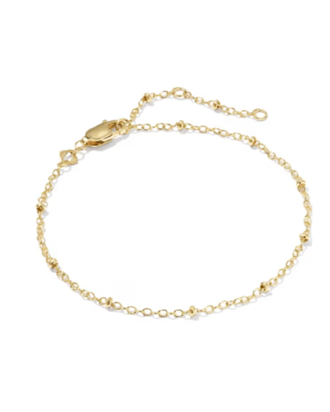 Evelyn 14k Gold-Filled Single Satellite Chain Bracelet