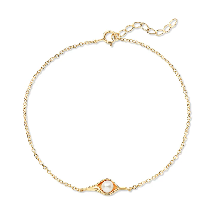 Peas in a Pod Pearl Bracelet