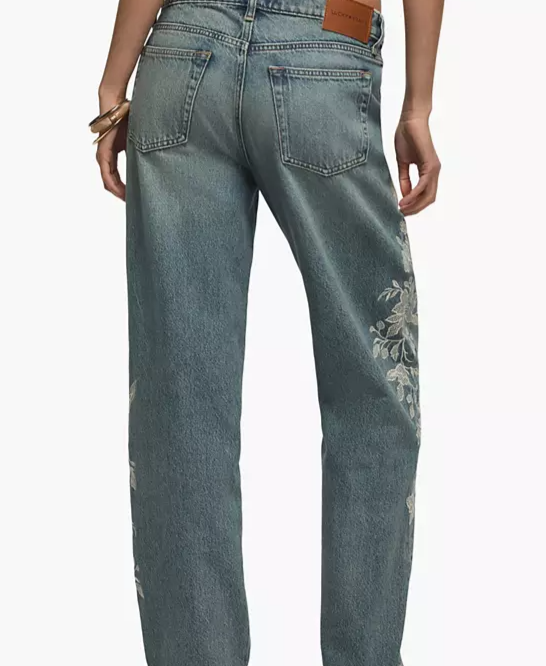 Women's Relaxed-Fit Low-Rise Baggy Jeans