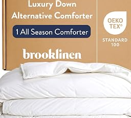 Down Alternative Comforter Hotel-Quality Warmth - King/Cali King
