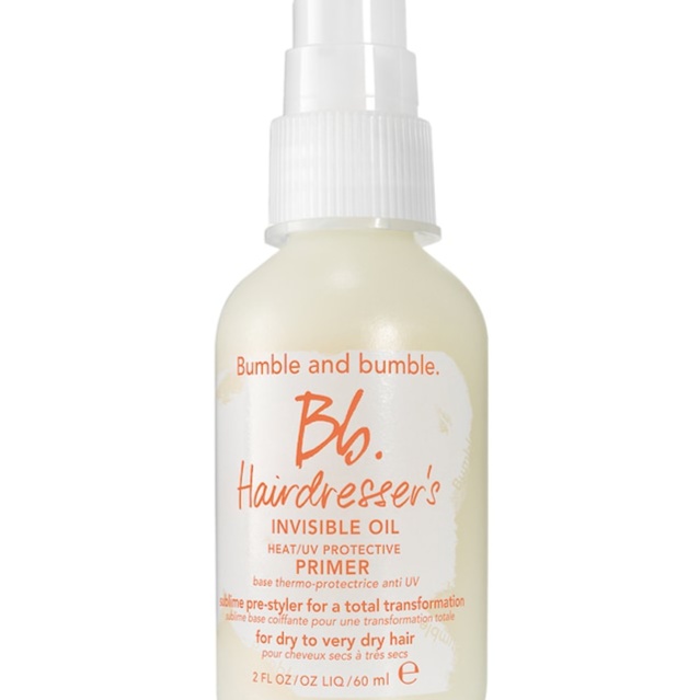 Mini Hairdresser’s Invisible Oil Heat Protectant Leave-In Conditioner Primer
