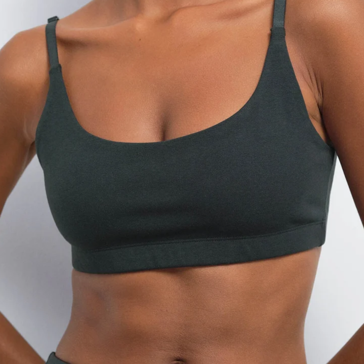 Organic Stretch Scoop Bra