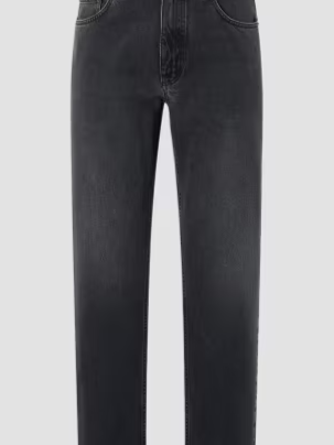 Cotton Roccia Jeans - Dark Grey
