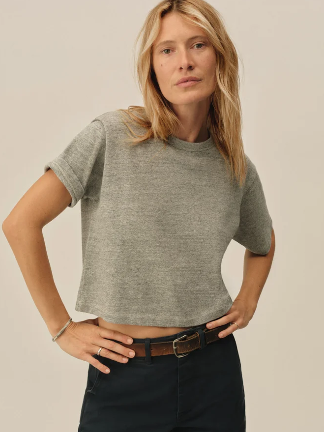 Field-Spec Boyfriend Crop Tee