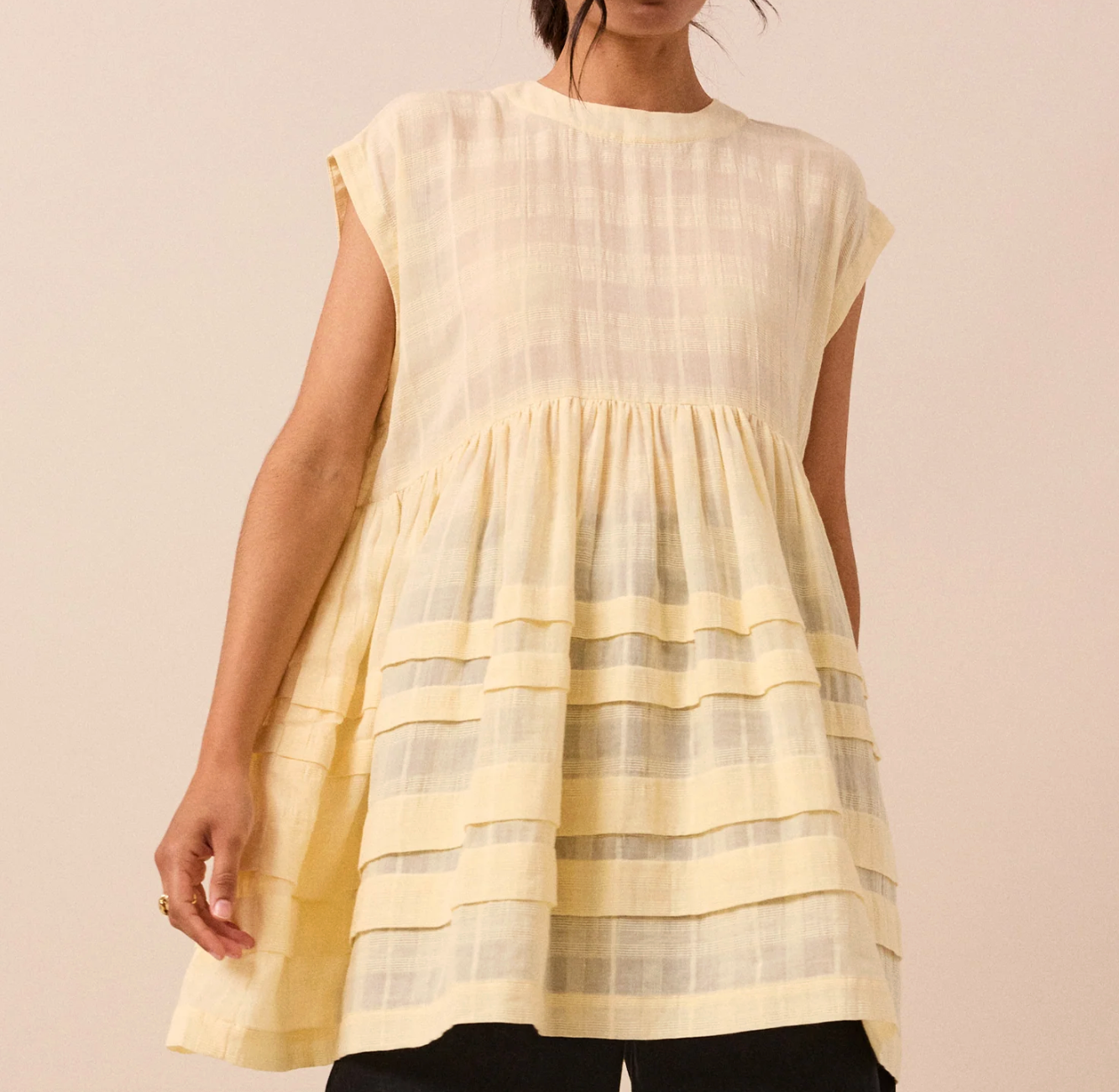 Ella Cotton Gauze Dress