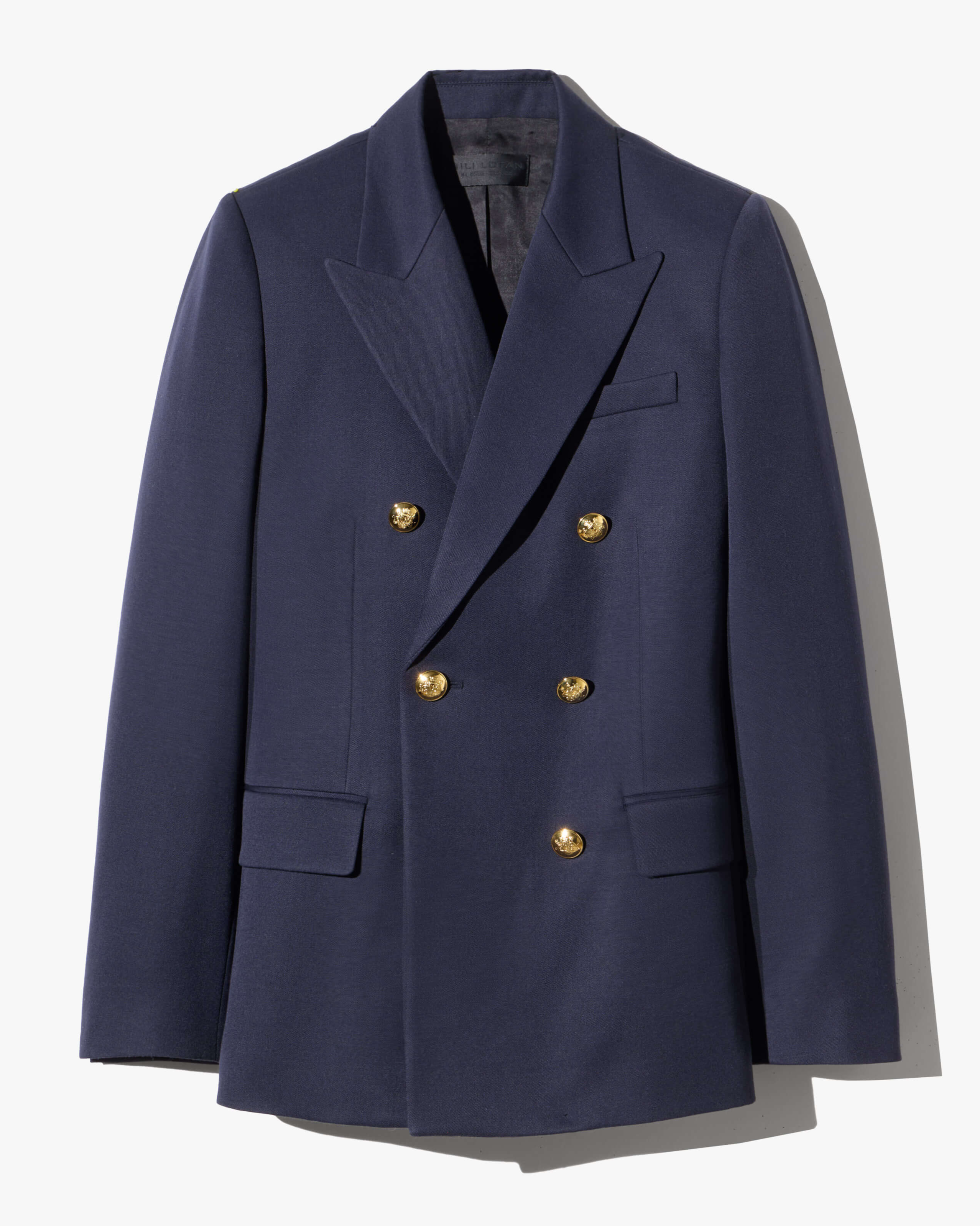 BRUNI DOUBLE BREASTED WOOL BLAZER