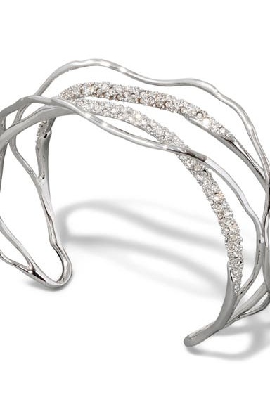 Solanales Crystal Cuff Bracelet
