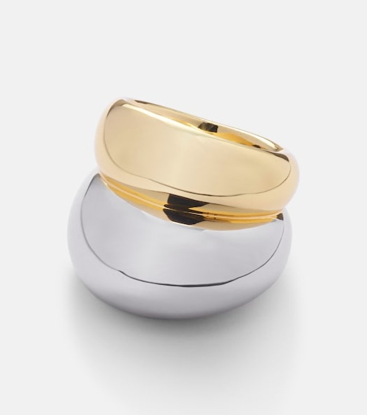 Chavez yellow and white gold ring