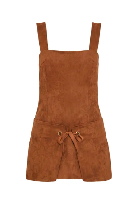Robin Romper in Suede