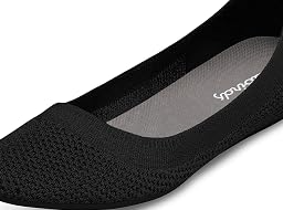 Women’s Tree Breezer, Knit Ballet Flats, Slip-On Everyday Round Toe Shoes, Machine Washable Made with Natural Materials