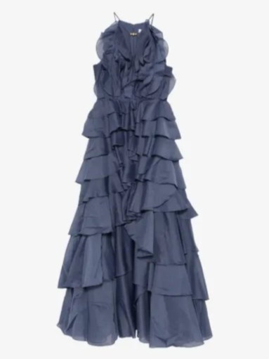 Cleo ruffled gown