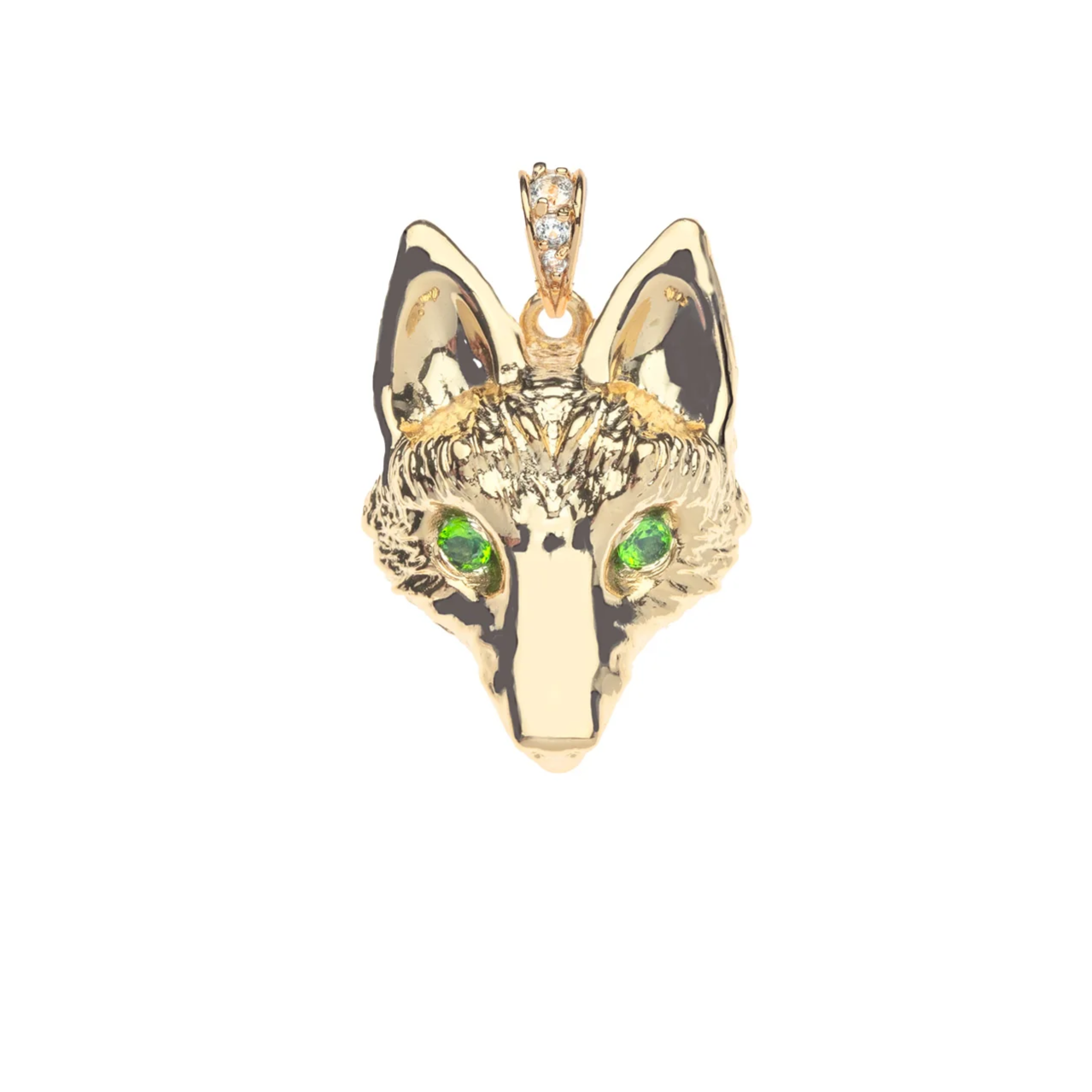 PROTECT Fox Head Charm Pendant