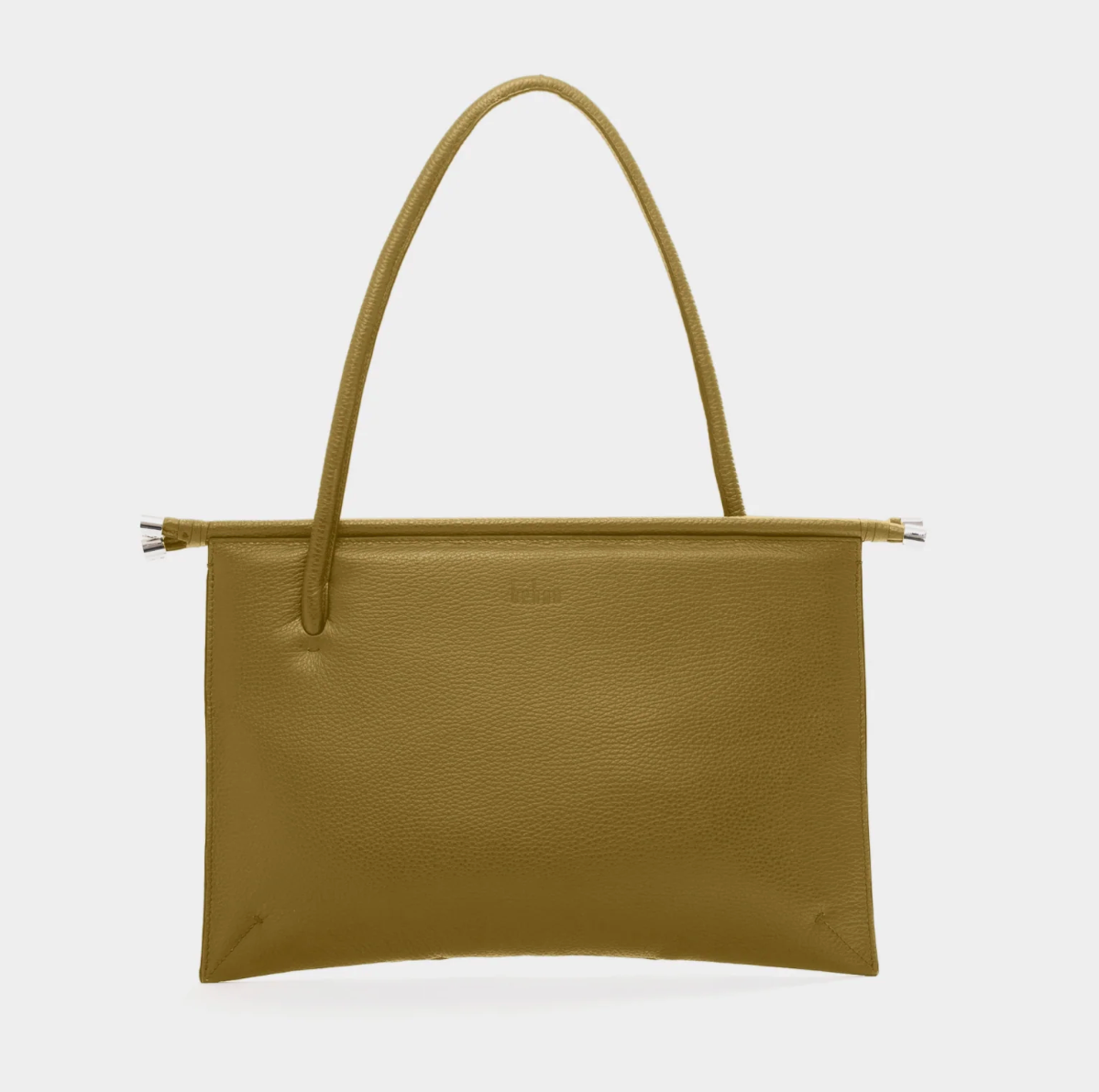 FRIDA FLAT TOTE PEBBLE OLIVE