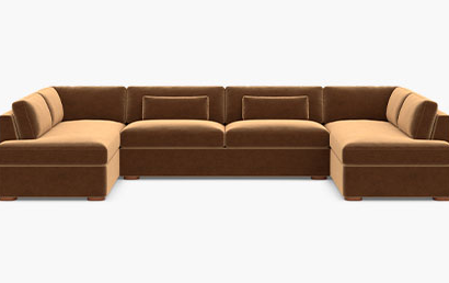 Cyrus · 3-Piece U-Bumper Sectional