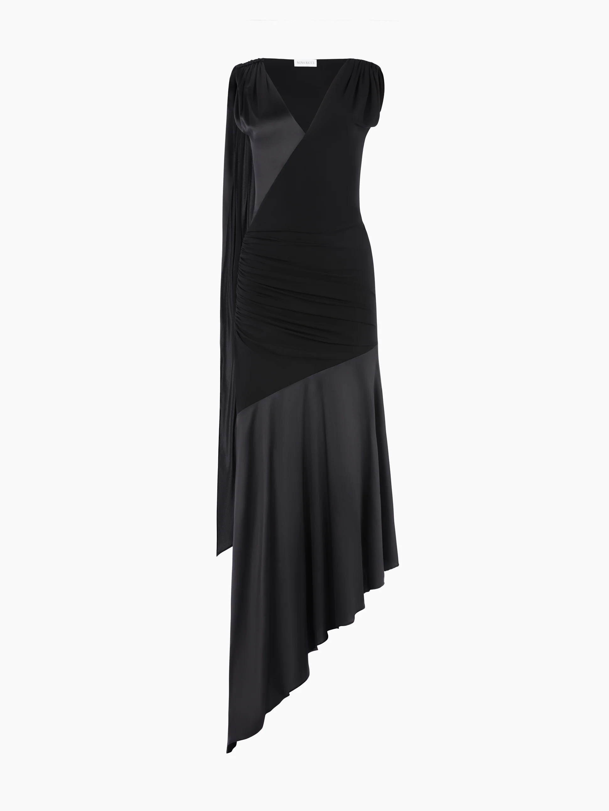 Asymetrical Midi Dress
