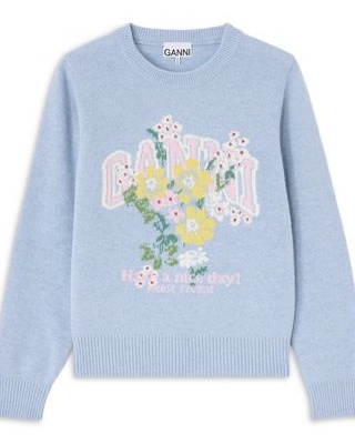 Flower Logo Crewneck Sweater