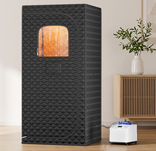 Portable Steam Sauna Box with 1500W Steamer