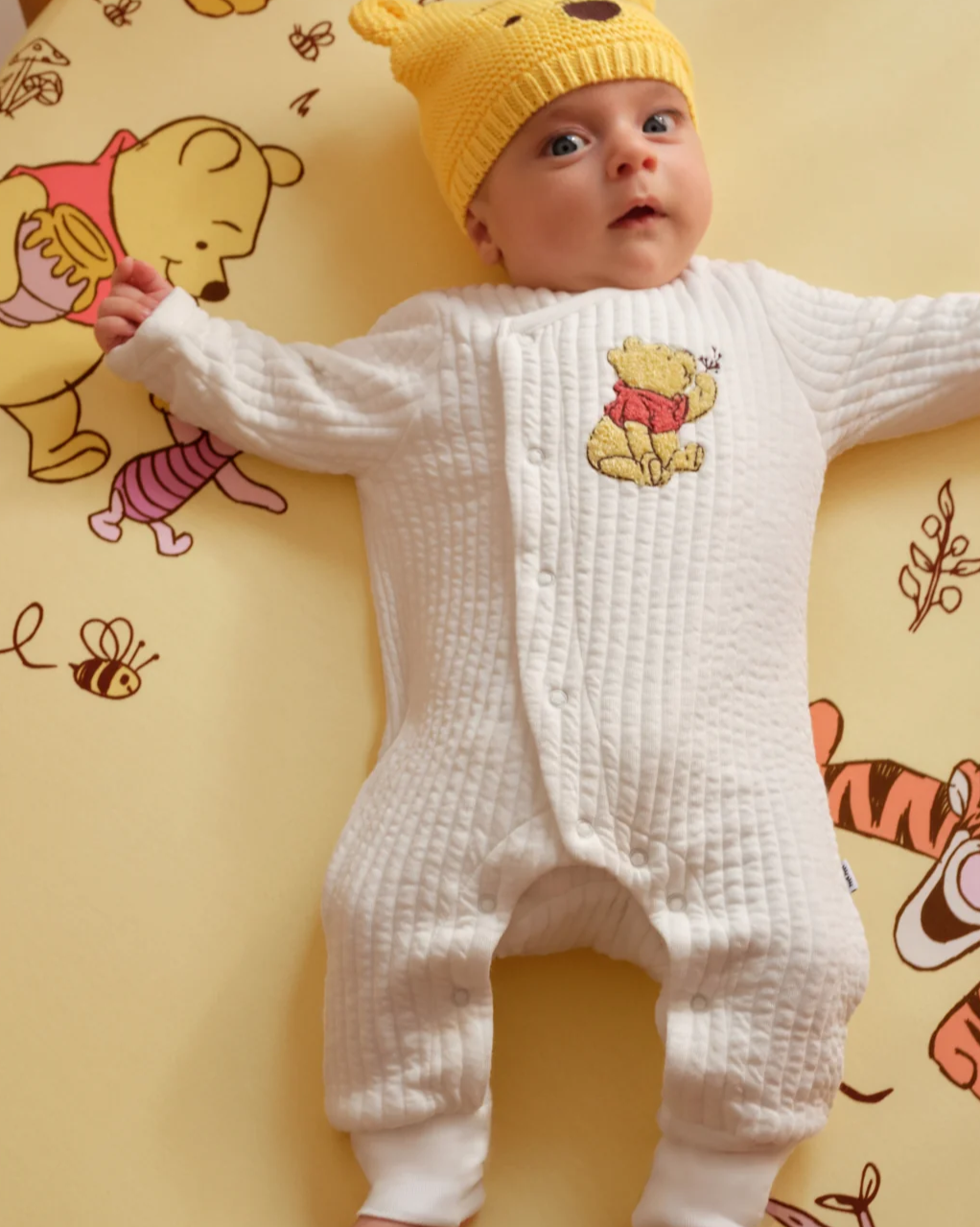 Disney Winnie The Pooh Matelasse Romper