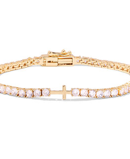Coco Cross Tennis Bracelet