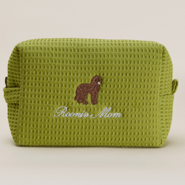 ABBODE Dog Mom Waffle Pouch