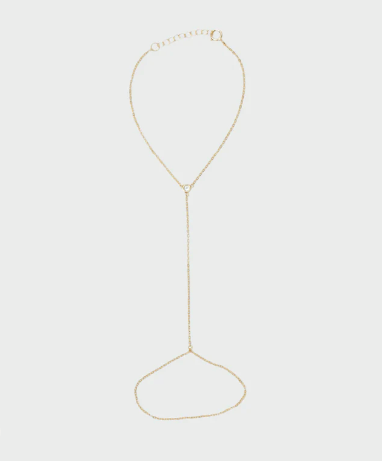 The Single Stone Hand Chain