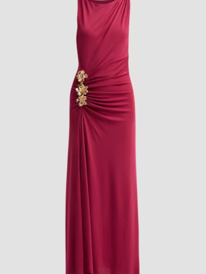 Eliro Gathered Maxi Dress