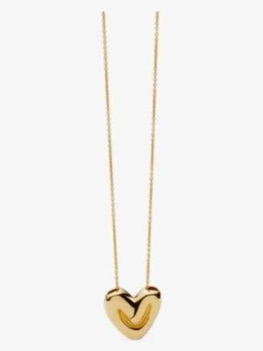 Puffy Heart pendant necklace