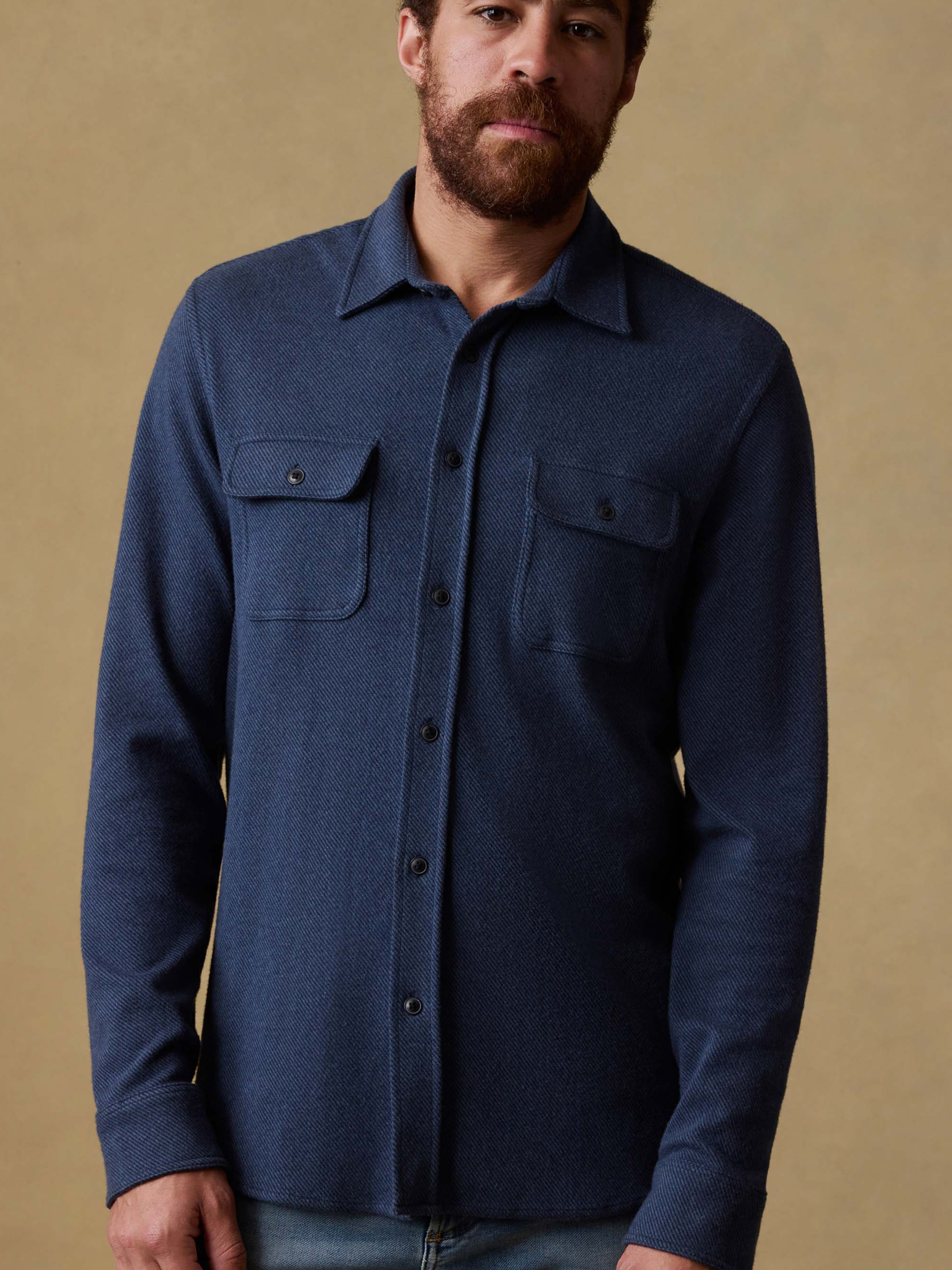 Legend Sweater Shirt - Brighton Navy Twill