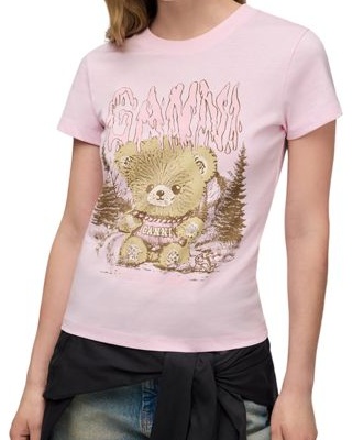 Graphic Print Cotton Baby Fit Tee