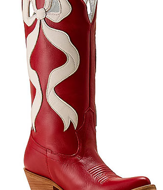 Ariat Women's Beaux Leather Bow Tall Western Boots