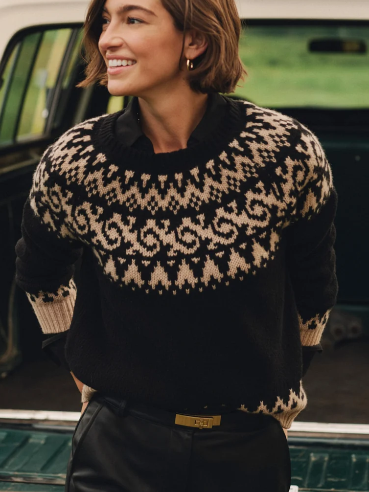 Molly Sweater in Fairisle