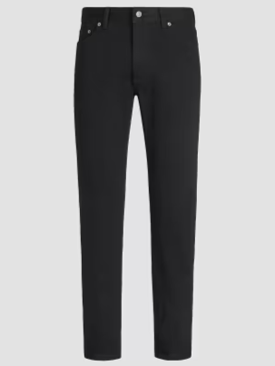 Stretch Cotton Roccia Jeans - Black