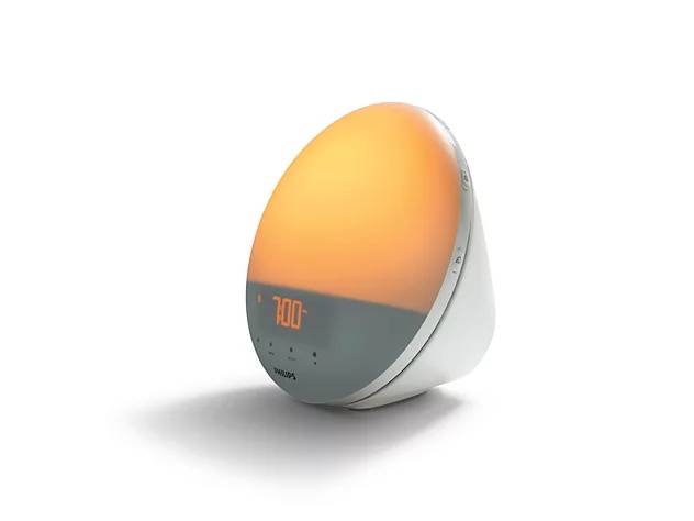 Philips SmartSleep Wake-up Light Colored Sunrise and Sunset Simulation HF3520/60