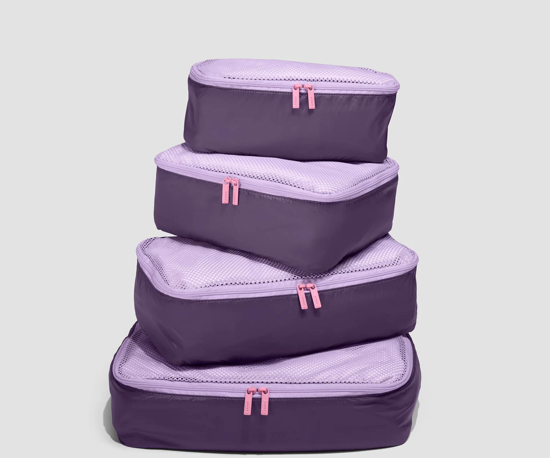 Insider Packing Cubes (Set of 4) in Misty Purple