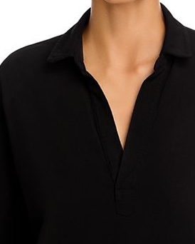 Patrick Cotton Collared Sweatshirt