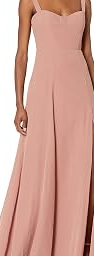 Women's Harris Sweetheart Neckline a Line Chiffon Dress