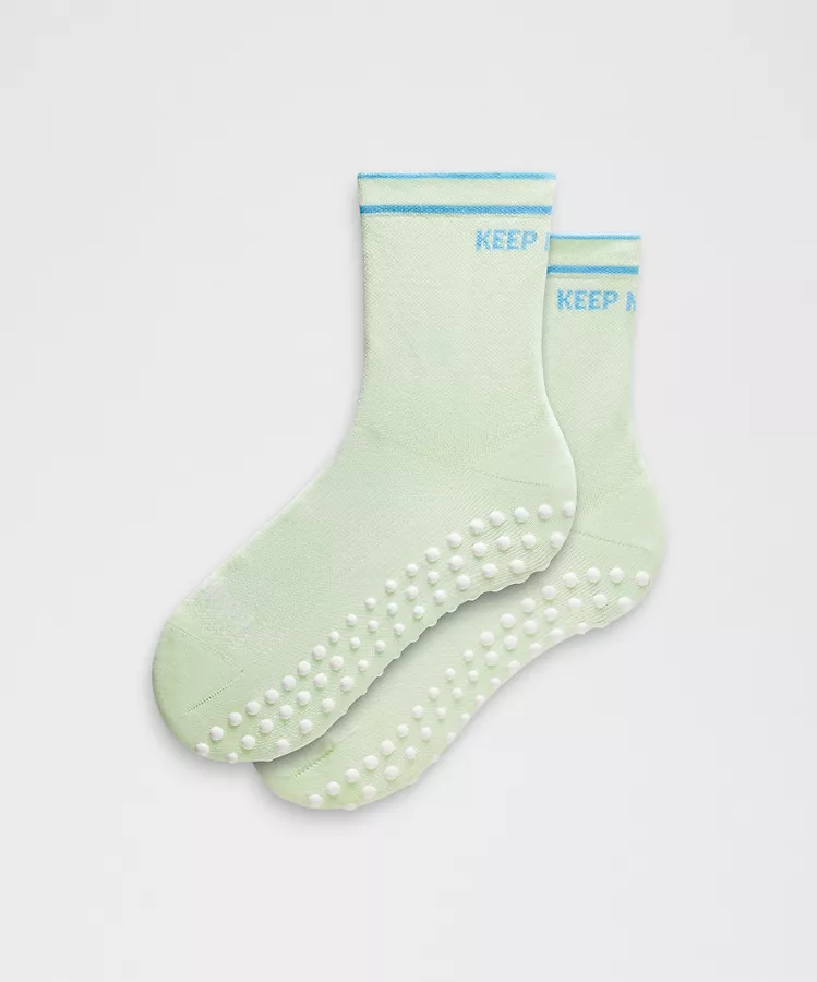 Find Your Balance Grip Quarter Socks