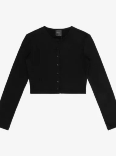 Lauren button-front long-sleeves cardigan