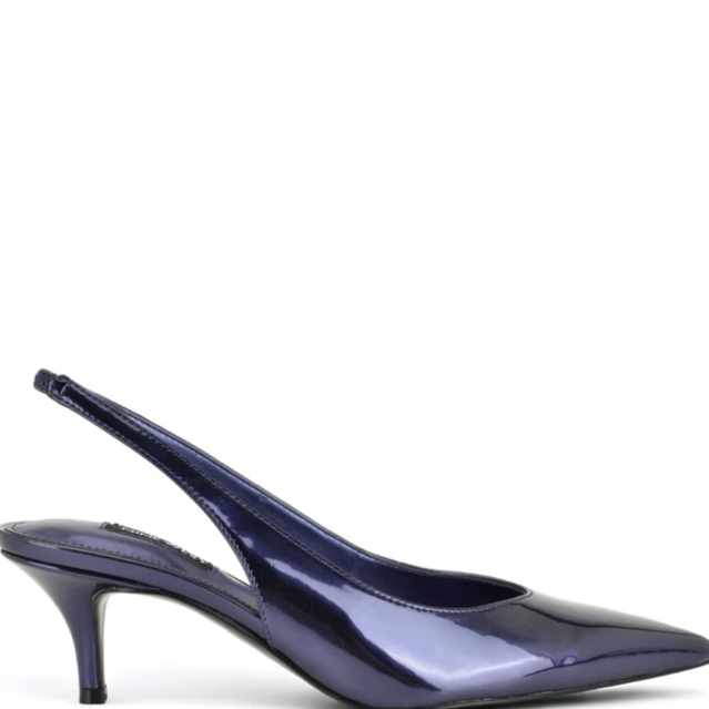 Cassy Kitten Heel Slingback Pumps