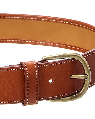 Isabel Marant Zaf Canvas & Leather Belt