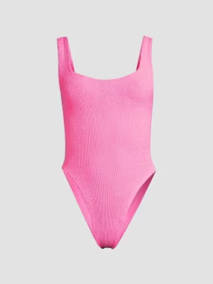 Crinkle One-Piece Swimsuit