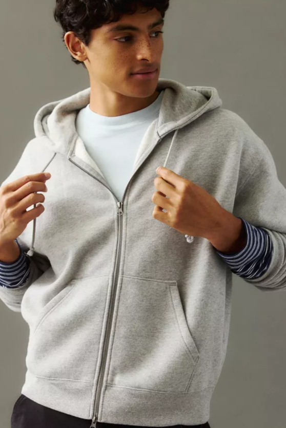 Standard Cloth Anchor Zip-Up Hoodie Sweatshirt